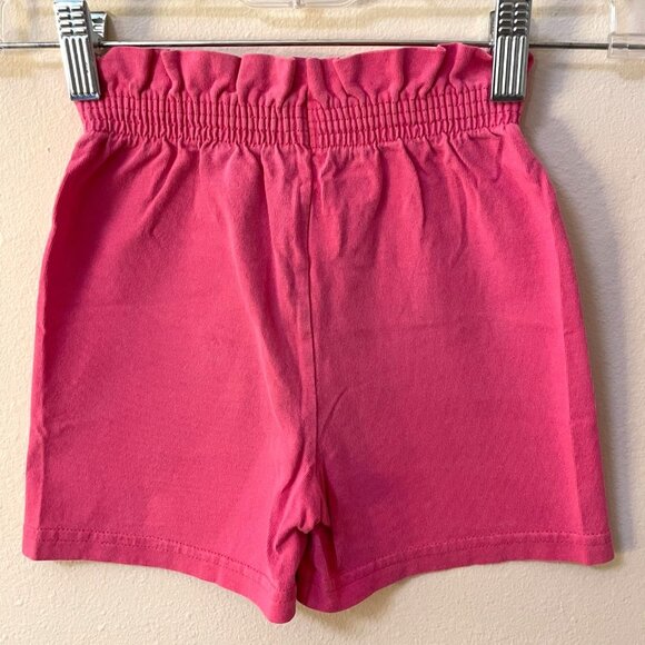 Pink Shorts Girls Kids Toddler Size 3 Elastic Waist Basic Editions Barbiecore - Picture 5 of 7